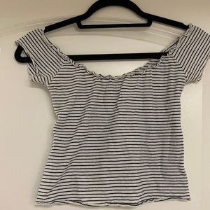 Brandy Melville, XS, Off The Shoulder, Crop Top
